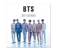 Grupo Erik BTS Calendario 2027 Pared - Almanaque 2027 30x30cm | Planificador Mensual, 12 Ilustraciones, Póster Incluido, Sobre Protector, BTS Merchandising Oficial