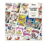 Grupo Erik Calendario 2024 pared Películas clásicas Disney - Calendario pared 2024 - Planificador mensual 30x30 cm | Calendario 2024 Disney