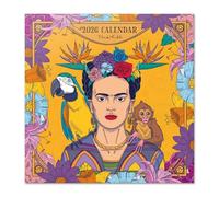 Grupo Erik Calendario 2026 pared Frida Kahlo - Almanaque pared 2026 : Planificador mensual Con espacio para Anotar, Ilustraciones y Fácil de colgar (30x30cm)