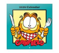 Grupo Erik Calendario 2026 pared Garfield - Almanaque pared 2026 : Planificador mensual Con espacio para Anotar, Ilustraciones y Fácil de colgar (30x30cm)