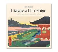 Grupo Erik Calendario 2026 pared Hiroshige - Almanaque pared 2026 : Planificador mensual Con espacio para Anotar, Ilustraciones y Fácil de colgar (30x30cm)