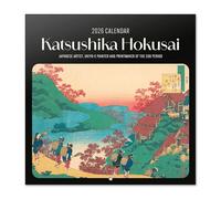 Grupo Erik Calendario 2026 pared Hokusai - Almanaque pared 2026 : Planificador mensual Con espacio para Anotar, Ilustraciones y Fácil de colgar (30x30cm)