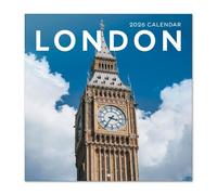 Grupo Erik Calendario 2026 pared Londres - Almanaque pared 2026 : Planificador mensual Con espacio para Anotar, Ilustraciones y Fácil de colgar (30x30cm)