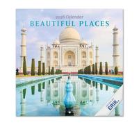 Grupo Erik Calendario 2026 pared Lugares emblemáticos - Almanaque pared 2026 : Planificador mensual Con espacio para Anotar, Ilustraciones y Fácil de colgar (30x30cm)