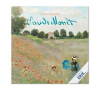 Grupo Erik Calendario 2026 pared Monet - Almanaque pared 2026 : Planificador mensual Con espacio para Anotar, Ilustraciones y Fácil de colgar (30x30cm)