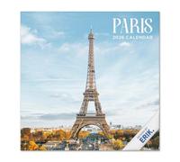 Grupo Erik Calendario 2026 pared Paris - Almanaque pared 2026 : Planificador mensual Con espacio para Anotar, Ilustraciones y Fácil de colgar (30x30cm)