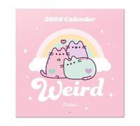 Grupo Erik Calendario 2026 pared Pusheen - Calendario 2025 2026 Kawaii (Sep.25 - Dic.26) : Almanaque pared Con espacio para Anotar, Ilustraciones y Fácil de colgar (30x30cm)