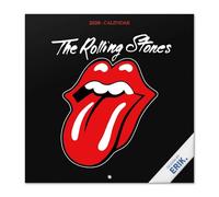 Grupo Erik Calendario 2026 pared The Rolling Stones - Almanaque pared 2026 : Planificador mensual Con espacio para Anotar, Ilustraciones y Fácil de colgar (30x30cm)