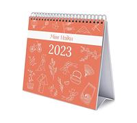 Grupo Erik, Calendario escritorio Deluxe Miss Haiku 2023, Calendario 2023 sobremesa con certificado FSC Calendario mesa 2023, Calendario anual, CS23001, Escritorio