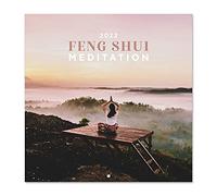 Grupo Erik Calendario Feng Shui Meditation 2022 - Calendario 2022 pared - Calendario pared │ Calendario 2022 - Calendario mensual - Producto con licencia oficial