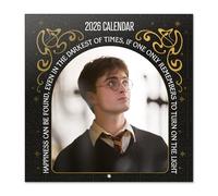 Grupo Erik Calendario Harry Potter 2026 pared, películas - Almanaque pared 2026 : Planificador mensual Con espacio para Anotar, Ilustraciones y Fácil de colgar (30x30cm)