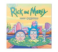 Grupo Erik - Calendario Rick y Morty Verde 2022 incluye póster de regalo - Calendario 2022 pared │ Calendario anual 2022 pared - Calendario mensual - Producto con licencia oficial