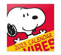 Grupo Erik Calendario Snoopy 2023 - Pared con certificado FSC - Calendario mensual, Producto con licencia oficial, Snoopy, 30 x 30 cm