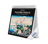 Grupo Erik Calendario sobremesa 2026 Hokusai - Almanaque de mesa 2026 Con espacio para Anotar, Vista Mensual global, Ilustraciones y Base resistente (19,5 x 16,5cm)