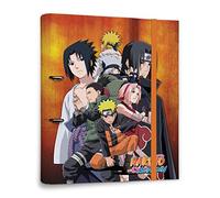 Grupo Erik Carpeta 2 anillas troquelada premium Naruto - Archivador A4 - Carpeta anillas tapa dura / Carpeta 2 anillas BT21 - Carpeta anillas A4 - Vuelta al cole material escolar