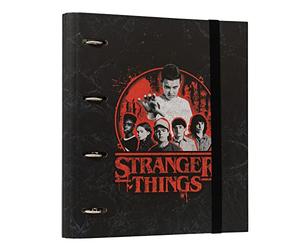 Grupo Erik CARPETA 4 ANILLAS STRANGER THINGS, CAT0118