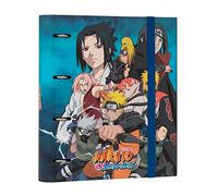 Grupo Erik Archivador 4 anillas Naruto Shippuden - Carpeta A4 anillas tapa dura | Material escolar y papeleria Vuelta al Cole