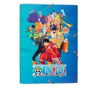 Grupo Erik Carpeta Escolar A4 One Piece - Carpeta solapas Tapa Dura Infantil con gomas | Material escolar para Vuelta al cole, Para Niños y niñas