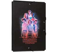 Grupo erik carpeta escolar a4 stranger things merchandising - carpeta