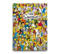 Grupo Erik Carpeta Escolar A4 The Simpsons - Carpeta Solapas de Tapa Dura con Gomas | Los Simpsons Regalo, Carpetas Archivadoras para Niños y Niñas