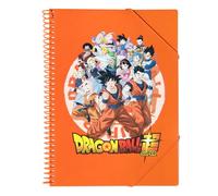Grupo Erik Carpeta fundas plastico A4 Dragon Ball Super - Carpeta fundas plastico duro transparente (30 fundas) - Carpeta clasificadora A4 | Carpetas archivadoras, Material escolar y papeleria