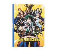 Grupo Erik Carpeta solapas My Hero Academia - Carpeta A4 - Carpeta clasificadora escolar/Carpeta portafolios - Carpeta clasificadora cartón - Carpeta gomas A4 - Vuelta al cole material escolar