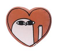 Grupo Erik Cojín corazón Ketnipz - Cojín Decorativo Felpa Rojo (18x12x26 cm) l Decoración casa, Cojines Decorativos KETNIPZ Merchandising Oficial