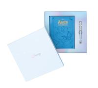 Grupo Erik Cuaderno A5 con bolígrafo y caja de regalo - Disney Alicia en el país de las maravillas | Cuaderno rayado, cuaderno de notas A5 forrado | Cuadernos A5, bloc de notas A5, cuaderno de bocetos
