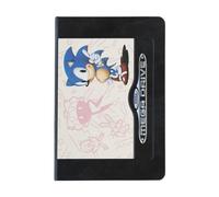 Grupo Erik Cuaderno A5 cuadricula Sonic - Journaling notebook A5 | Bloc de notas A5 - Cuadernos tapa dura con marcapáginas y pegatinas, 192 págs