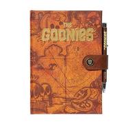 Grupo Erik Cuaderno A5 lineas Goonies con Boli - Diario personal o Journaling notebook A5 | Bloc de notas - Cuadernos tapa dura con marcapáginas, 192 págs