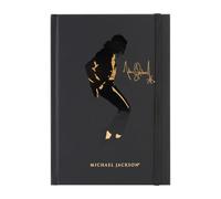 Grupo Erik Cuaderno A5 Michael Jackson - Libreta Premium de Tapa Dura | Tacto Suave con Marcapaginas, Bolsillo y Goma, 192 Paginas de 100 g, Licencia Oficial