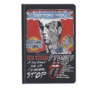 Grupo Erik Cuaderno A5 punteado Rolling Stones - Journaling notebook | Bloc de notas A5 : Bullet journal - Cuadernos tapa dura con marcapáginas, 192 págs