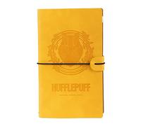 Grupo Erik Cuaderno de viaje Harry Potter Hufflepuff - Diario de viaje (Travel Journal : Cuero sintético) Harry Potter regalos | Diario personal : Libreta pequeña de bolsillo, 19,6x12 cm