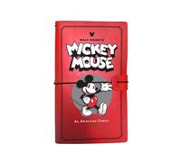 Grupo Erik Cuaderno de viaje Mickey - Diario de viaje (Travel Journal : Cuero sintético) | Diario personal : Libreta pequeña de bolsillo, 19,6x12 cm