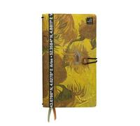Erik Cuaderno de viaje Van Gogh – Cuero sintético, libreta de bolsillo 21x12 cm, regalo para mujer