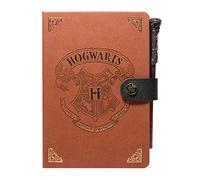 Grupo Erik Cuaderno Harry Potter A5 punteado con Bolígrafo varita - Journaling notebook A5 para regalo : Diario personal o Bloc de notas; Cubiertas rígidas forradas en PU con Marcapáginas