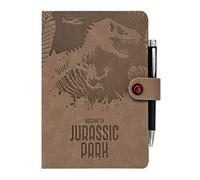 Grupo Erik Cuaderno Jurassic Park : Cuaderno A5 punteado con Boli - Diario personal o Journaling notebook A5 | Bullet journal dinosaurios - Cuadernos tapa dura con marcapáginas, 192 págs