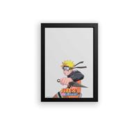 Grupo Erik Cuadro Shipudden Naruto Manga - Marco Naruto Accesorios Luz Led, Cuadros Decoracion Dormitorios|Lampara Escritorio - Regalo Naruto Merchandising : 3 Tonos de Luz y 5 Niveles Brillo, 20x28cm