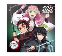 Grupo Erik Demon Slayer Swordsmith Village Calendario 2027 Pared | Almanaque 2027 30x30cm, Planificador Mensual, 12 Ilustraciones, Póster Incluido, Sobre Protector, En 6 Idiomas