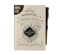 Grupo Erik Diario secreto Harry Potter Mapa del Merodeador - Cuaderno A5 : Harry Potter regalos | Bloc de notas con Boligrafo tinta invisible : Cuaderno de notas Harry Potter merchandising oficial