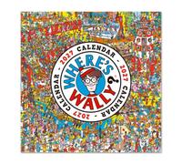 Grupo Erik Dónde Está Wally Calendario 2027 Pared - Almanaque 2027 30x30cm | Planificador Mensual, 12 Ilustraciones, Póster Incluido, Sobre Protector