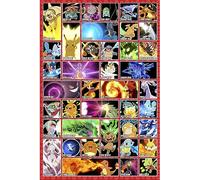 GB Eye Maxi póster Pokémon Moves 61 x 91,5 cm