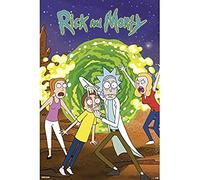 Grupo Erik Editores GPE5237 - Póster Rick and Morty Portal, 61 x 91.5 cm