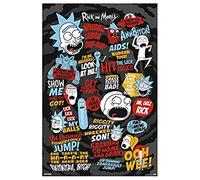 Erik Póster Rick y Morty Citas gpe5241 - Papel multicolor 91 x 61.5 cm