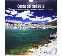 Grupo Erik Editores KALM1901 - Calendario turístico 2019 Costa del Sol, 22.5 x 24 cm