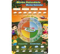 Grupo Erik Editores Lamina Didactica en Portugues Calendario Little Einsteins
