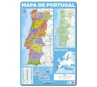 Grupo Erik Editores Lamina Didactica en Portugues Mapa De Portugal