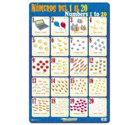 Grupo erik editores lamina educativa numeros del 1 al 20