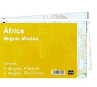 Grupo erik editores pack 10 mapas mudos africa politica fisica