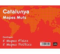 Grupo Erik Editores Pack 10 Mapas Mudos en catalán Catalunya Politica Fisica